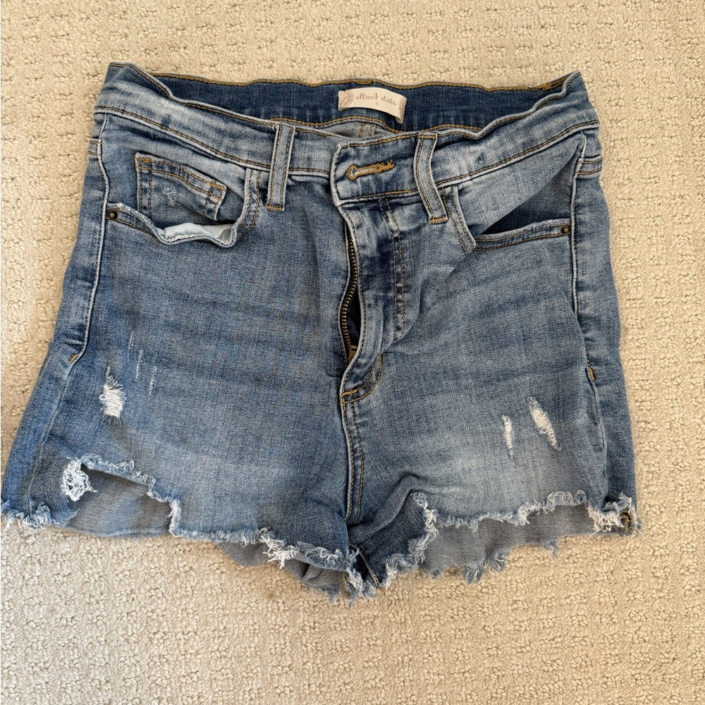 altard state Distressed Denim Shorts